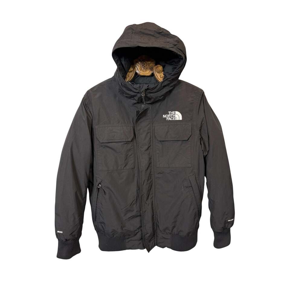 North Face Mens Jacket Black Vintage Gotham Winter Coat Down 600 Fill Large - Picture 9 of 9